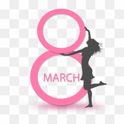 Woman International Womens Day Typeface Typography, Women 's Day Font Design, holidays, text
