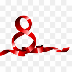 March 8 International Women's Day Woman, Women's day, ribbon, holidays, text png