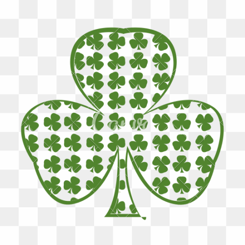 Shamrock, st patrick's day, leaf, grass, illustrator png