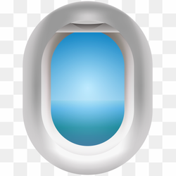 Airplane Window Frame PNG Pic