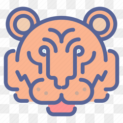New Year Animals PNG Isolated Photo