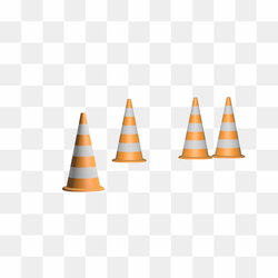 Traffic Cone PNG Isolated Transparent HD Photo