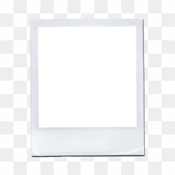 Aesthetic Polaroid Frame PNG Transparent