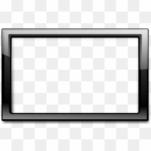 Black Frame PNG Photo