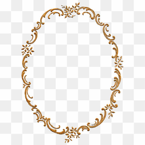 Elegant Frame PNG File