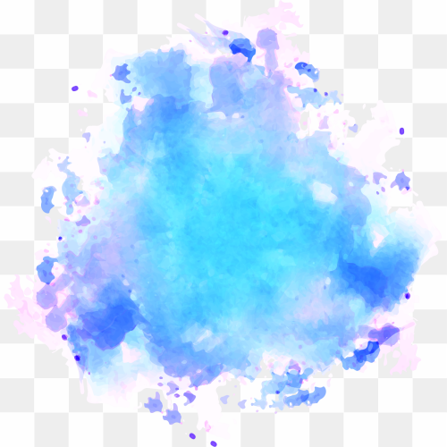 Blue sky water paste