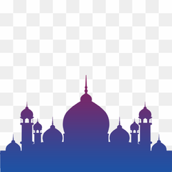 Purple Mosque Background