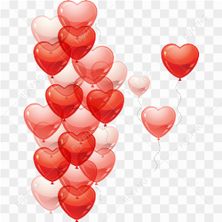 Heart Balloon PNG HD