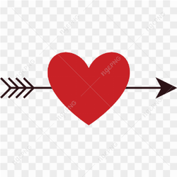 Heart Arrow PNG Image