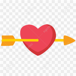 Heart Arrow PNG Pic
