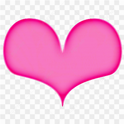 Hot Pink Heart PNG File