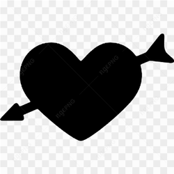 Love Heart Arrow Transparent Background