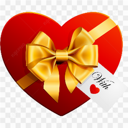 Red Heart Box PNG Photos
