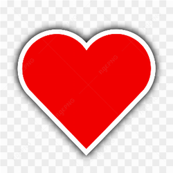 Red Heart PNG File
