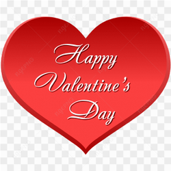 Valentines Day Heart Clipart PNG