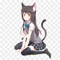Cat Girl PNG