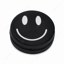 Emoji negro sorrindo