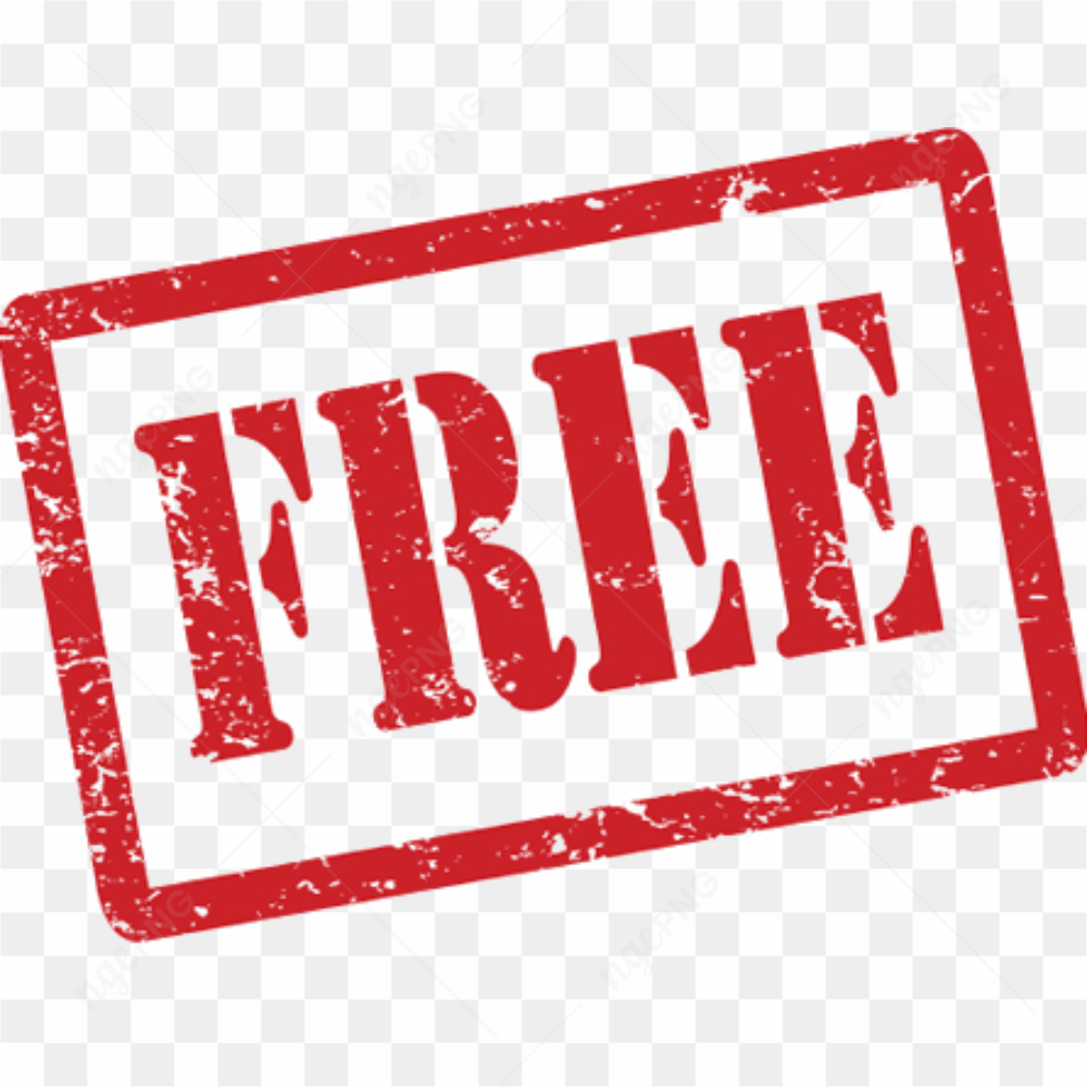 Free stamp red