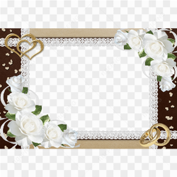 Fancy Wedding Border Png Clipart