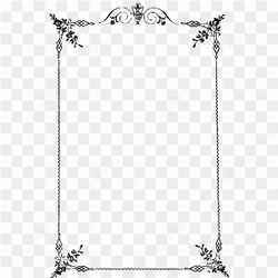 Fancy Wedding Border Png