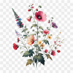 Watercolor Botanicals Clipart