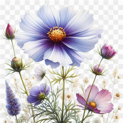 Watercolor Botanicals Clipart