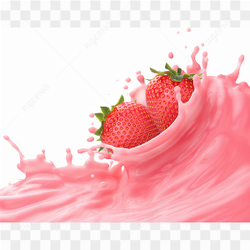 Strawberry yoghurt image