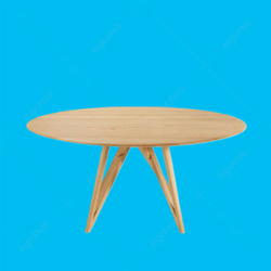 Wooden Round Table