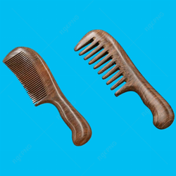 Wooden Hair Comb