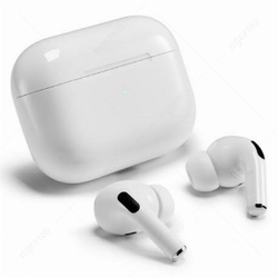 White Chargeable Earbuds