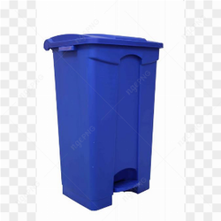 Blue plast Dustbin