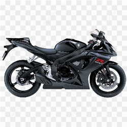 Une moto noire 