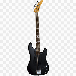 Basse lectrique noire