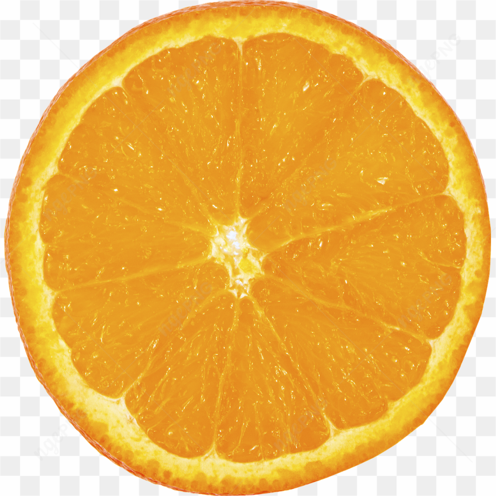 Orange slice fruit 