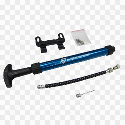  Pompe  vlo bleue avec manomtre