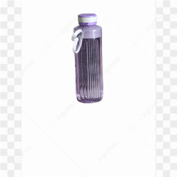 Transparan purple bottle